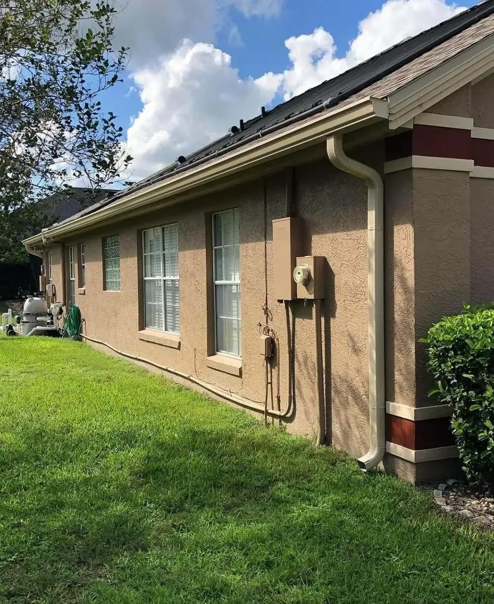 N/A downspout gutter